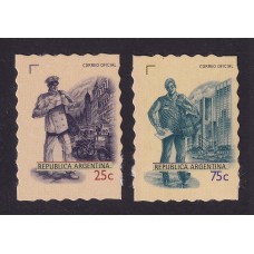 ARGENTINA 1998 GJ 2927D/8D PAREJA DE ESTAMPILLAS NUEVAS MINT U$ 40